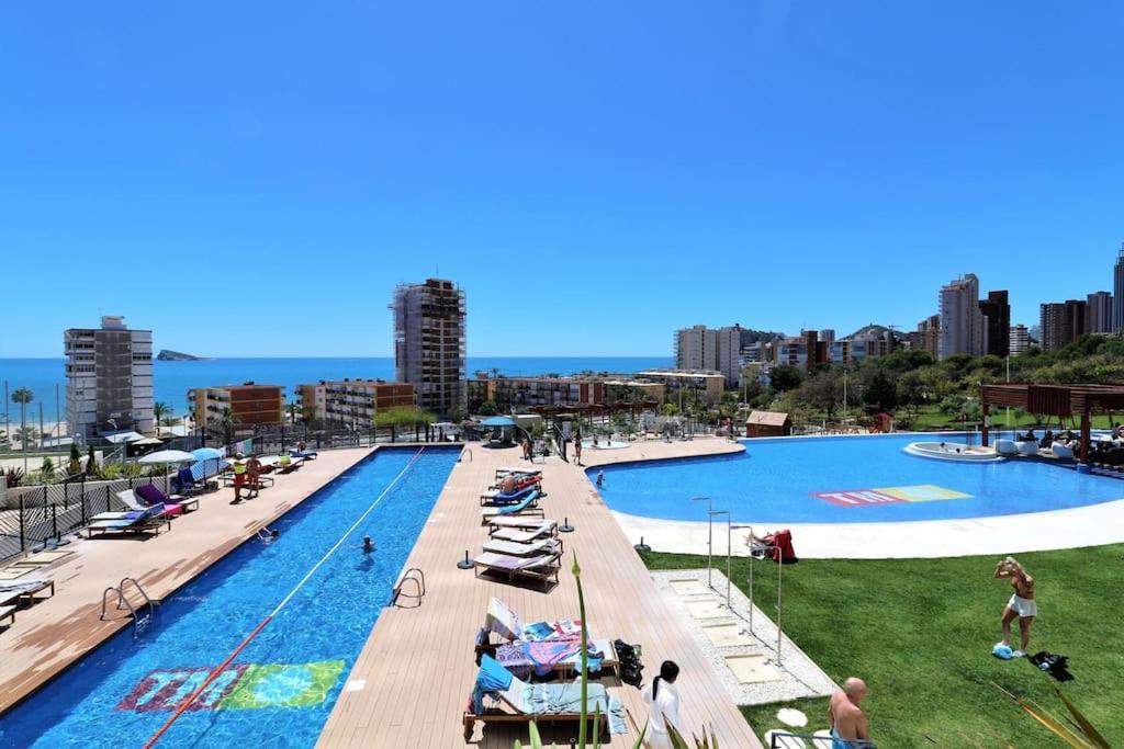 Luxury Apartment Residencial Sunset Drive - Benidorm, Espana Dış mekan fotoğraf