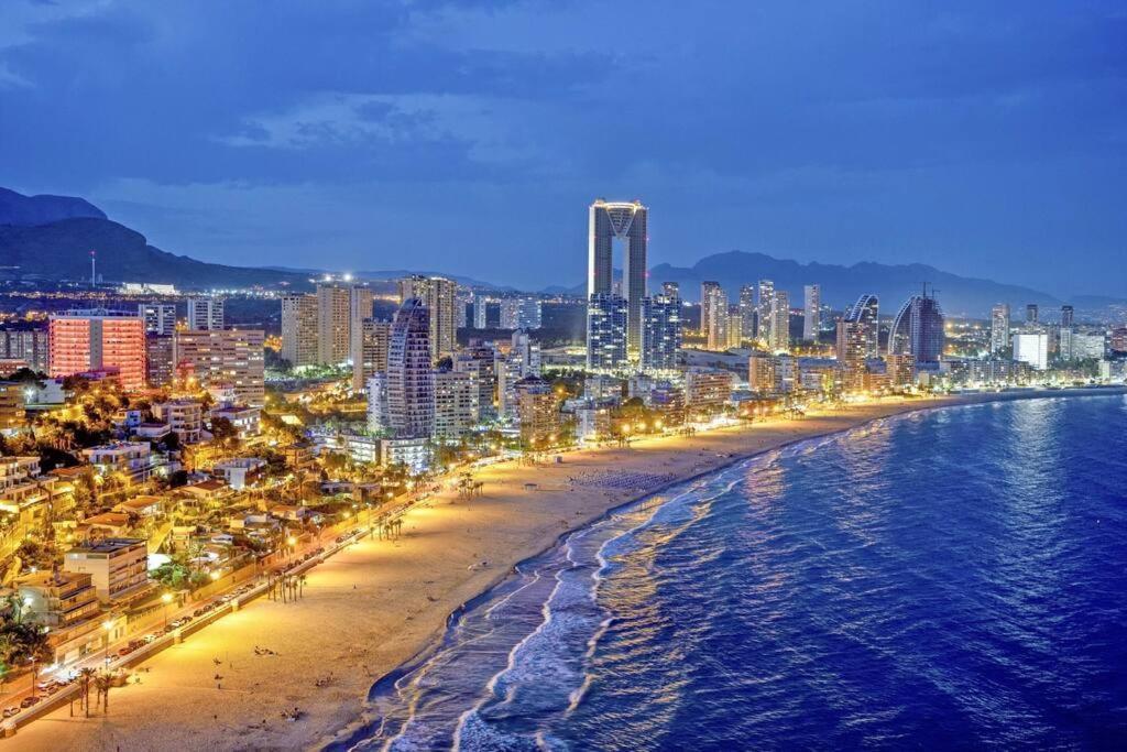 Luxury Apartment Residencial Sunset Drive - Benidorm, Espana Dış mekan fotoğraf